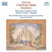 Naxos Mozart:Cos" Fan Tutte (Highl.) - Borowska/yachmi/dickie/+