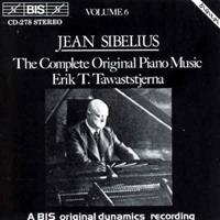Bis Sibelius Edition 14 The Complete Original Piano Music- Volume 6 - Erik T. Tawaststierna- Piano