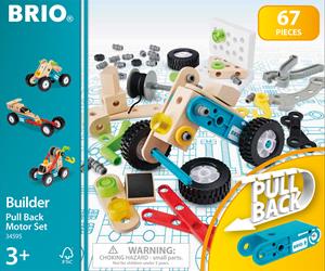 BRIO - Builder Nachziehmotor-Konstruktionsset (34595)