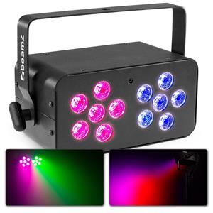 DJ Bank 124 RGBW met 12x 4W LED's en afstandsbediening