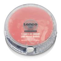 Lenco - Cd-202tr - Portable Cd-speler Met Anti-shock - Transparant