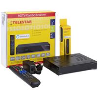telestar DIGINOVA 25smart+SMART VOICE KIT DVB-S & DVB-C Kombo-Receiver Aufnahmefunktion, Ethernet-An