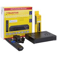 Telestar DIGINOVA 25 smart+SMART VOICE KIT DVB-S & DVB-C combo-receiver Opnamefunctie, Ethernetaansluiting, Geschikt voor enkele kabel, Geschikt voor Unicable,