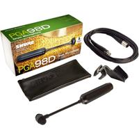 Shure PGA98D-XLR condensator drum microfoon
