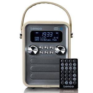 Lenco Â»PDR-051Â« Digitalradio (DAB) (FM-Tuner mit RDS, Digitalradio (DAB), 4 W)