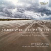 Brilliant Classics Famous Works For Piano Duo - Piano Duo Van Veen