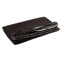 DTM-S300-6x04/BL podiumrok met klittenband 40cm x 6m zwart