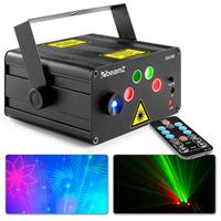 BeamZ Dahib disco laser met 2 lasers en felle blauwe LED