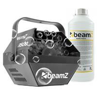 BeamZ B500 bellenblaasmachine met 1 liter bellenblaasvloeistof
