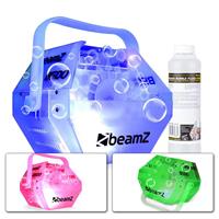 BeamZ B500LED bellenblaasmachine + 250ml bellenblaasvloeistof