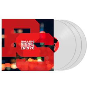 fiftiesstore Rolling Stones - Licked Live In NYC - 3- - Wit Gekleurd Vinyl - Beperkte Oplage (LP)