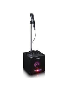 Lenco BTC-070BK Bluetooth Karaoke Set with LED Lighting