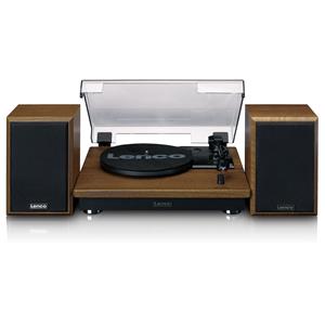 Lenco LS-100 Record Player with Speakers