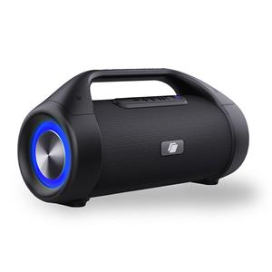 Caliber Elegance - Bluetooth Speaker - Aux Usb Rgb Leds En Accu - Zwart (Hpg440bt)