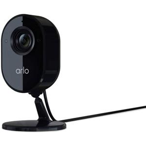 Arlo Essential Indoor Schwarz - kabellose Full HD Überwachungskamera