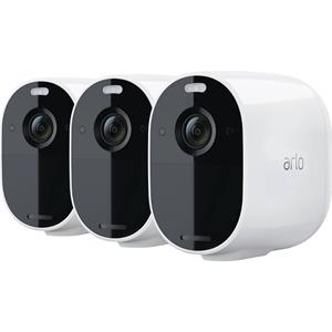 Arlo Essential Weiß 3er Set - kabelloses Full HD Überwachungssystem
