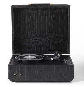 Crosley ercury - Black Croc - Zwart - Bluetooth