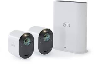 ARLO GEN5 WIRE-FREE 2-CAM KIT 3-MONTH SMART V2 VMS5240-200EUS Draadloos, WiFi IP-Bewakingscameraset 3840 x 2160 Pixel