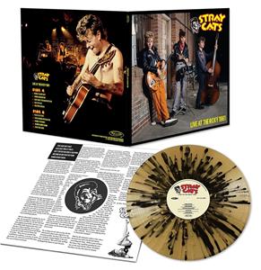 fiftiesstore Stray Cats - Live At The Roxy 1981 (Splatter Vinyl) LP