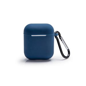 Silvergear Apple Airpods Hoesje - Blauw - Bescherming Case iliconen - Voor Apple Airpods En Airpods 2 3 Varianten