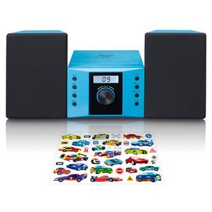 Stereo Set Met Fm Radio En Cd Speler  Mc-013bu Blauw