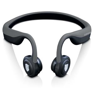 Lenco Bone Conduction Bluetooth Hoofdtelefoon  Hbc-200gy Zwart-grijs