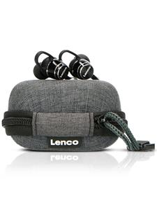 Lenco Sweatproof Bluetooth Oordopjes Inclusief Powerbank Case  Epb-160bk Zwart-grijs