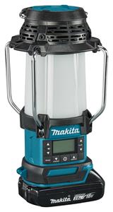 Makita »DMR055 - Akku-Laternenradio - blau/schwarz« Baustellenradio