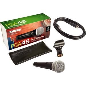 Shure PGA48-QTR-E Zangmicrofoon Zendmethode: Kabelgebonden