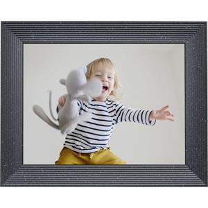 auraframes Aura Frames Mason Luxe Digitaler Bilderrahmen 24.6cm 9.7 Zoll 2048 x 1536 Pixel Kiesel-Grau