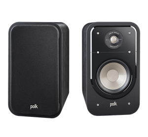 Polk S20 Boekenplank speaker - 2 stuks - Zwart