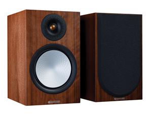 MonitorAudio Monitor Audio: Silver 100 7G Boekenplank Speakers - 2 stuks - Natural Walnut