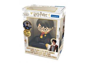 LEXIBOOK Wekker met 3D Harry Potter nachtlampje figuur en geweldige ringtones