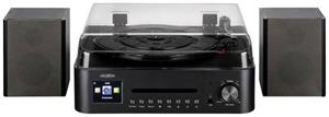 Reflexion HIF2080 Stereoanlage AUX, Bluetooth, CD, DAB+, DLNA, Internetradio, Plattenspieler, Radi