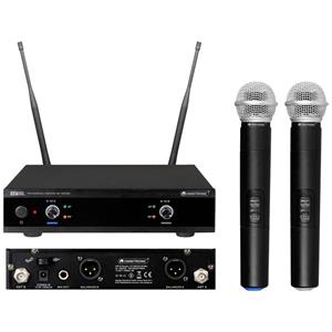Omnitronic UHF-E2 (527.5 / 529.7 MHz) 2-Channel Wireless Microphone System
