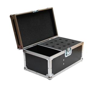 ProDJuser Mic Deluxe flightcase voor 12 microfoons