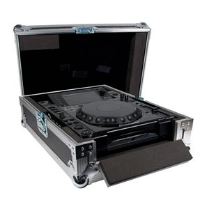 Flightcase voor Pioneer CDJ-2000 en CDJ-900 met scharnierend klepje