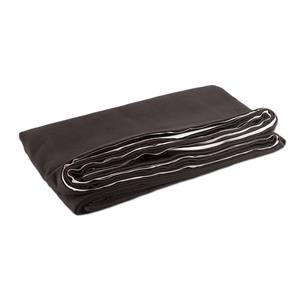 DTM-S300-2x1/BL podiumrok met klittenband 100cm x 2m zwart