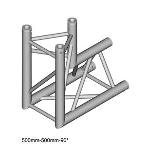 Duratruss DT 33/2-C25-D90 driehoek truss hoek 90° apex in