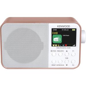 Kenwood CRM30DAB DAB radio Roze