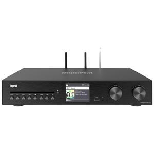 Imperial DABMAN i560 CD Stereo-receiver 2x30 W Zwart CD-speler, DAB+, Bluetooth, USB, WiFi