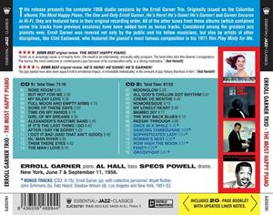 Essential Jazz Classics Most Happy Piano The 1956 Studio Sessions - Erroll Garner