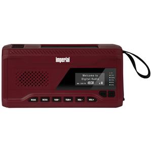 Imperial Dabman OR2 DAB radio Rood