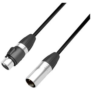adamhall Adam Hall 4 STAR DGH 0050 IP65 DMX XLR Verbindungskabel [1x XLR-Stecker 5 polig - 1x XLR-Buchse 5 po