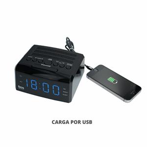 BIGBUY TECH Radiowecker Led Pll Fm 0,5 W