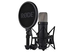 RODE Microphones NT1 5th Generation Black Statief Zangmicrofoon Zendmethode:Kabelgebonden Incl. shockmount, Incl. kabel, Incl. tas