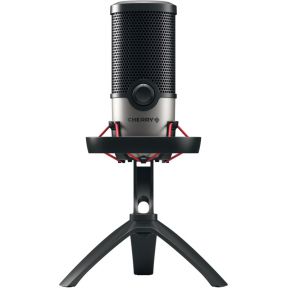 CHERRY UM 6.0 ADVANCED, USB-Mikrofon für Streaming und Office mit Shock Mount