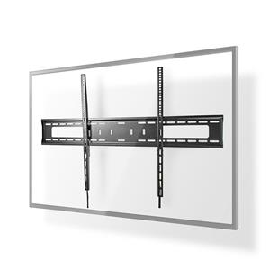 nedis Vaste TV Muurbeugel | 60 - 100" | Max. 75 kg | 30 mm Afstand tot de Muur