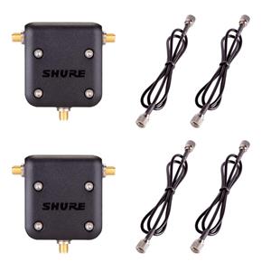 Shure UA221DB-RSMA passieve antennesplitter/combiner kit 2.4 & 5.8 GHz