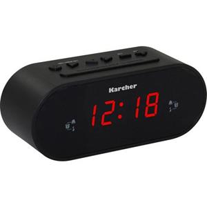Karcher UR 1030 Uhrenradio (Radiowecker (UKW-Radio, dimmbares Display, Dual-Alarm)